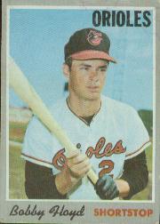 1970 Topps Baseball Cards      101     Bobby Floyd